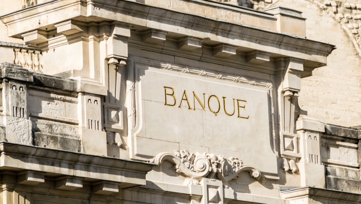 Btiment ancien banque